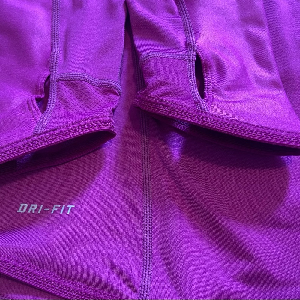 Nike Dri-Fit Half Zip Running Pullover Magenta Women’s Small - Picture 6 of 11